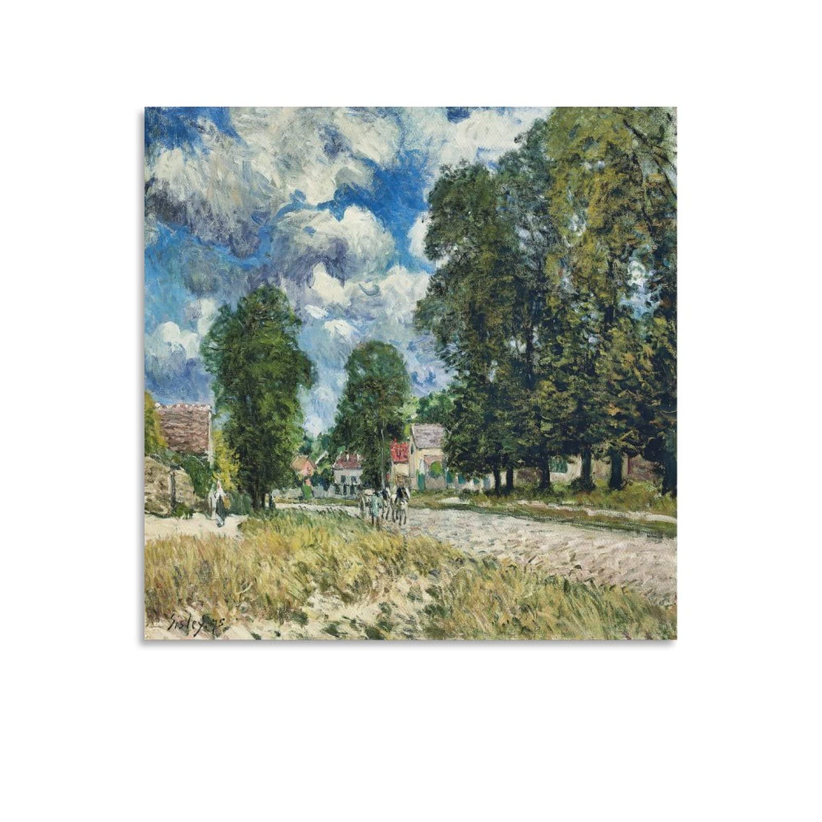 Amazon.co.jp: Alfred Sisleyアルフレッド・シスレー 名画の数々